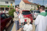 Fahrzeugsegnung in Neufeld, 24.07.2016