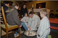 Fu�waschung am Gr�ndonnerstag, 24.03.2016