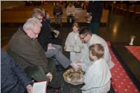Fu�waschung am Gr�ndonnerstag, 24.03.2016