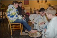 Fu�waschung am Gr�ndonnerstag, 24.03.2016