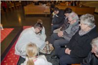 Fu�waschung am Gr�ndonnerstag, 24.03.2016