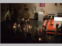 Roratefr�hst�ck mit Volkssch�lern in Neufeld, 12.12.2013