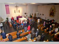 Roratefrhstck mit Volksschlern in Neufeld, 18.12.2014