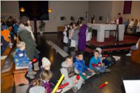 Roratefr�hst�ck mit Volkssch�lern in Neufeld, 10.12.2015