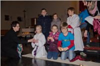 Roratefr�hst�ck mit Volkssch�lern in Neufeld, 10.12.2015