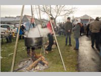 Sauschdelessen in Neufeld Dorf, 31.12.2014