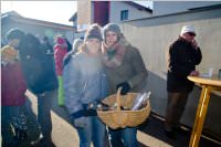 Sausch�delessen in Neufeld Dorf, 31.12.2015