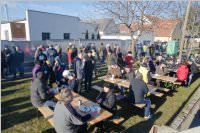 Sausch�delessen in Neufeld Dorf, 31.12.2015