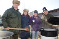Sausch�delessen in Neufeld Dorf, 31.12.2015