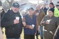 Sausch�delessen in Neufeld Dorf, 31.12.2015