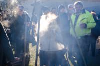 Sausch�delessen in Neufeld Dorf, 31.12.2015