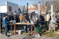 Sausch�delessen in Neufeld Dorf, 31.12.2015