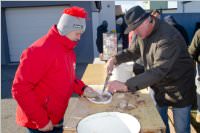 Sausch�delessen in Neufeld Dorf, 31.12.2015