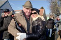 Sausch�delessen in Neufeld Dorf, 31.12.2015