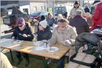 Sausch�delessen in Neufeld Dorf, 31.12.2015
