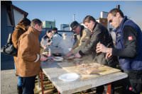 Sausch�delessen in Neufeld Dorf, 31.12.2016