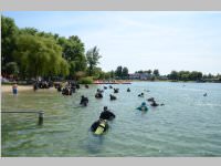 Schatztauchen bei Tauchsport Lorenc am Neufelder See, 09.06.2013