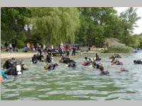 Schatztauchen bei Tauchsport Lorenc am Neufelder See, 15.06.2014