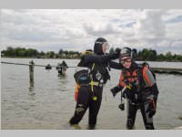 Schatztauchen bei Tauchsport Lorenc am Neufelder See, 15.06.2014