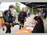 Schatztauchen bei Tauchsport Lorenc am Neufelder See, 15.06.2014