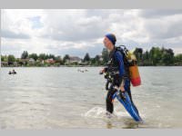 Schatztauchen bei Tauchsport Lorenc am Neufelder See, 15.06.2014