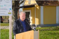 Spatenstich Leitharegulierung Neufeld-Ebenfurth-Landegg, 12.11.2015
