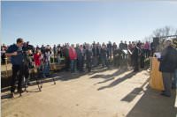 Spatenstich Leitharegulierung Neufeld-Ebenfurth-Landegg, 12.11.2015