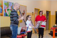 VS Neufeld: Konzert in der Schulaula, 23.12.2016