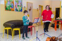 VS Neufeld: Konzert in der Schulaula, 23.12.2016