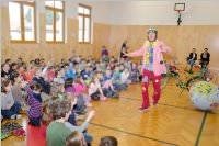 VS Neufeld besucht Energieclown, 26.03.2015