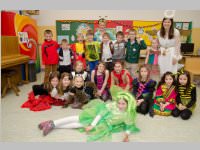 Fasching in der Volksschule Neufeld, 04.03.2014