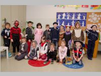 Fasching in der Volksschule Neufeld, 04.03.2014