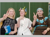 Fasching in der Volksschule Neufeld, 04.03.2014