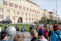VS Neufeld besucht Landeshauptmann Niessl, 14.04.2015