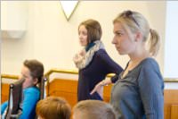 VS Neufeld besucht Landeshauptmann Niessl, 14.04.2015