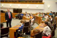 VS Neufeld besucht Landeshauptmann Niessl, 14.04.2015