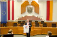 VS Neufeld besucht Landeshauptmann Niessl, 14.04.2015