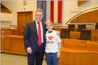 VS Neufeld besucht Landeshauptmann Niessl, 14.04.2015