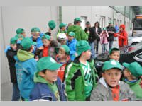Volkssch�ler beim Match Mattersburg vs. Liefering, 20.09.2013