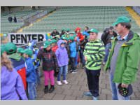 Volkssch�ler beim Match Mattersburg vs. Liefering, 20.09.2013