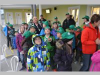 Volkssch�ler beim Match Mattersburg vs. Liefering, 20.09.2013