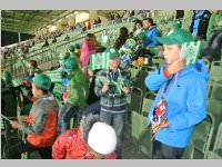 Volkssch�ler beim Match Mattersburg vs. Liefering, 20.09.2013