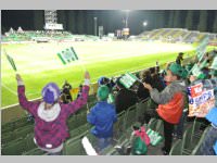 Volkssch�ler beim Match Mattersburg vs. Liefering, 20.09.2013
