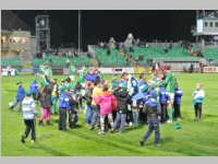 Volkssch�ler beim Match Mattersburg vs. Liefering, 20.09.2013