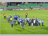 Volkssch�ler beim Match Mattersburg vs. Liefering, 20.09.2013