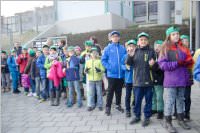 Volkssch�ler beim Match Mattersburg vs. FAC, 20.03.2015