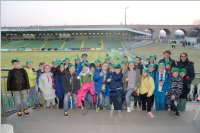 Volkssch�ler beim Match Mattersburg vs. FAC, 20.03.2015