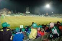 Volkssch�ler beim Match Mattersburg vs. FAC, 20.03.2015