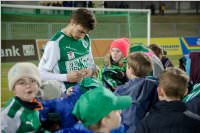 Volkssch�ler beim Match Mattersburg vs. FAC, 20.03.2015
