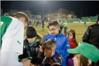Volkssch�ler beim Match Mattersburg vs. FAC, 20.03.2015